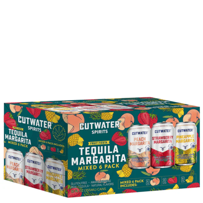 Cutwater Tequila Margarita Fruit Fiesta Variety 