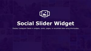 Social Slider Widget PRO