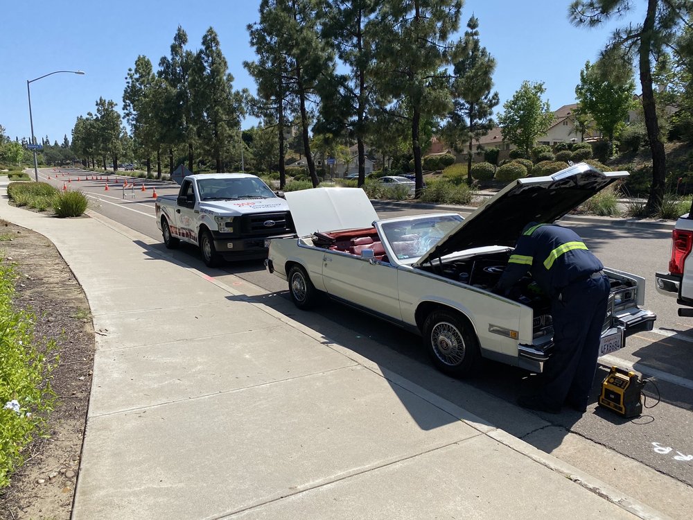 Professional roadside assistance in Poway
